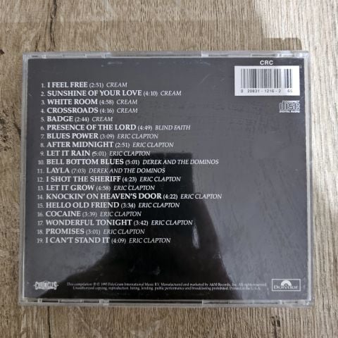 Eric Clapton – The Cream Of Clapton CD