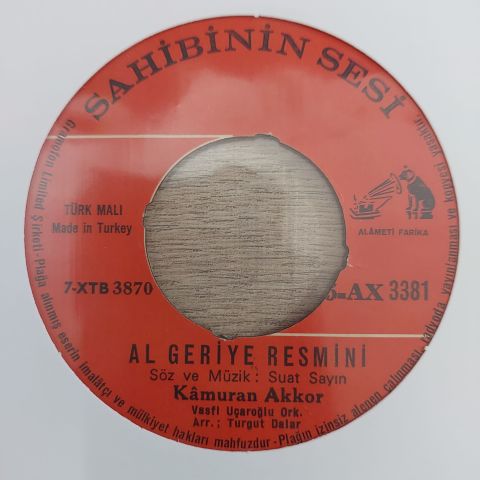 KAMURAN AKKOR - ZALİMİN ZULMU 45LİK PLAK