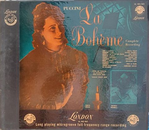 Puccini* - Renata Tebaldi – La Bohème BOX SET LP PLAK