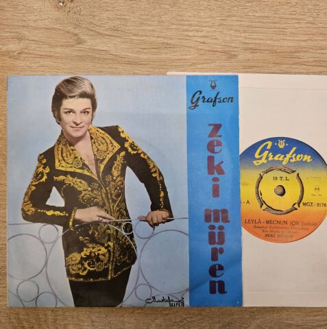 Zeki Müren – Leyla - Mecnun / Unutmadım Seni Ben 45LİK PLAK