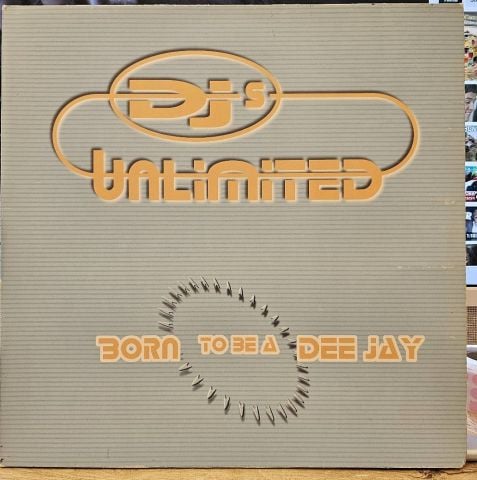 DJs Unlimited – Born To Be A DJ LP PLAK