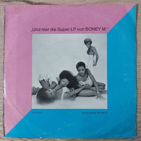 Boney M. – Daddy Cool / No Women No Cry 45LİK PLAK