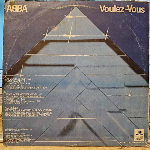 ABBA – Voulez-Vous LP PLAK