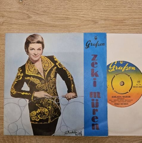 Zeki Müren – Kışlada Bahar / Alma Mazlumun Ahını 45LİK PLAK