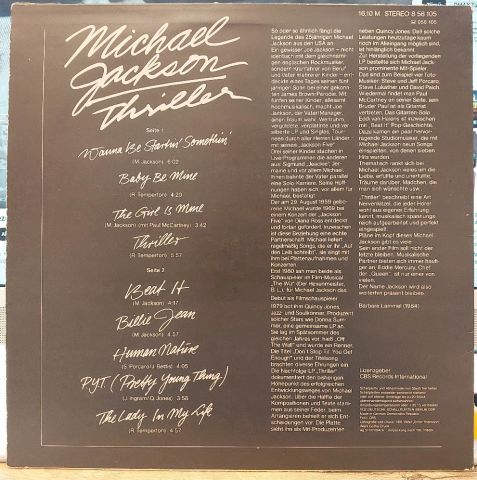 Michael Jackson – Thriller LP PLAK