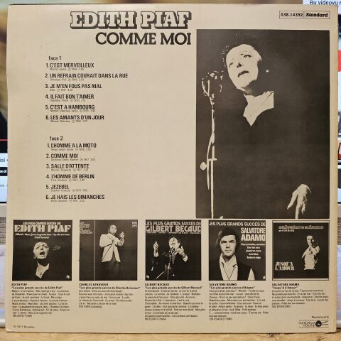 Edith Piaf – Comme Moi LP PLAK