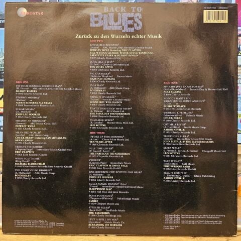 Various – Back To Blues LP PLAK