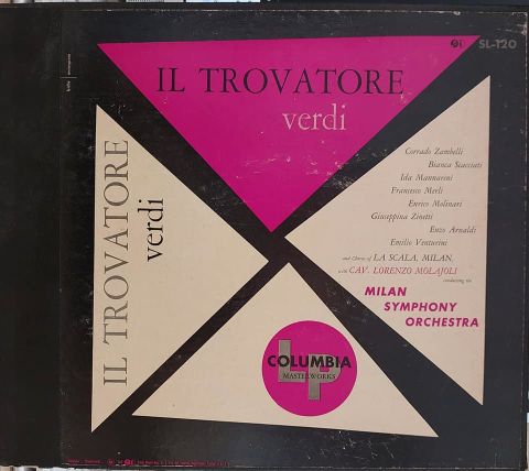 IL TRAVATORE VERDİ BOX SET LP PLAK