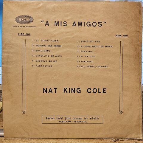 Nat King Cole – A Mis Amigos LP PLAK