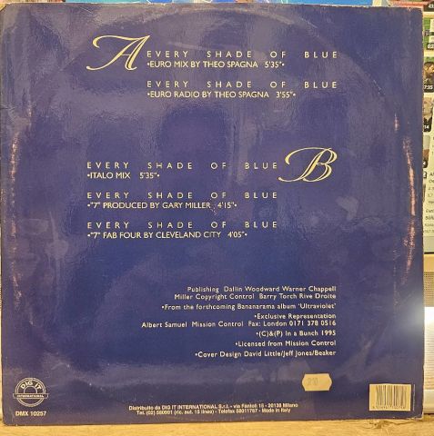 Bananarama – Every Shade Of Blue LP PLAK