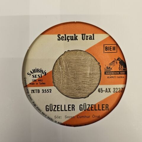 Selçuk Ural – Rüyamda Seni Gördüm / Güzeller Güzeli 45LİK PLAK