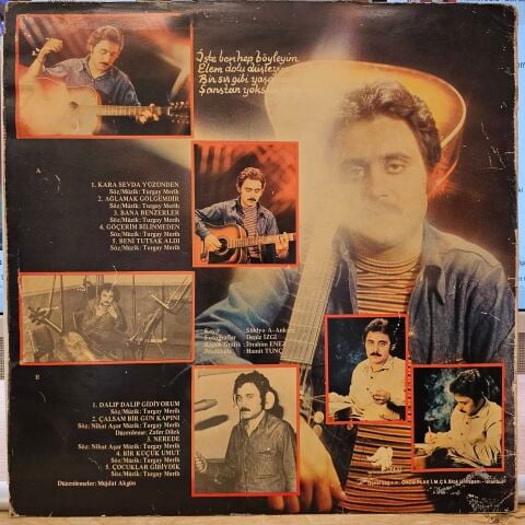 Turgay Merih – Dalıp Dalıp Gidiyorum LP PLAK