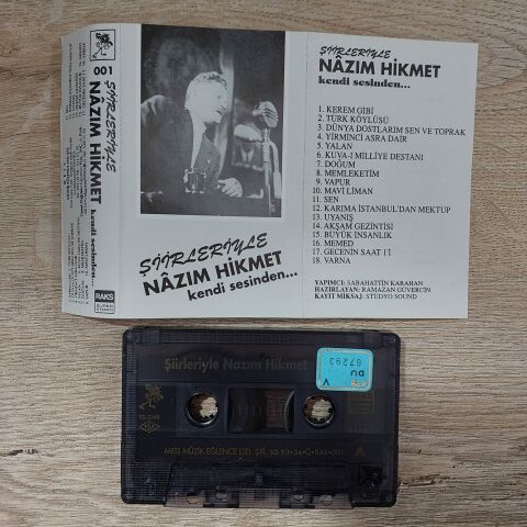 NAZIM HİKMET - ŞİİRLERİYLE KENDİ SESİNDEN KASET