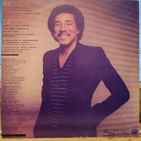 Smokey Robinson – Being With You LP PLAK