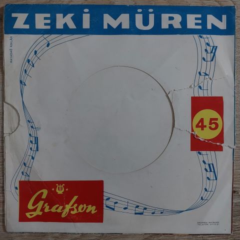 Zeki Müren – Unut Beni / Canımın Yoldaşı 45LİK PLAK