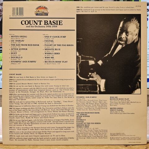 Count Basie – And His Orchestra 1956-1959 LP PLAK