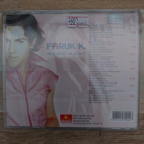 FARUK K - AZAR AZAR CD