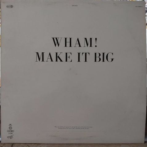 Wham! – Make It Big LP PLAK