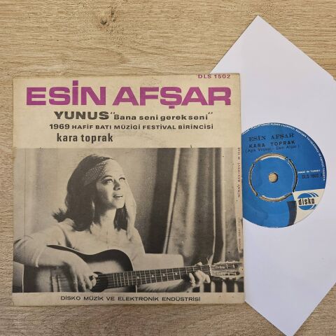 Esin Afşar – Kara Toprak / Yunus (Bana Seni Gerek Seni) 45LİK PLAK