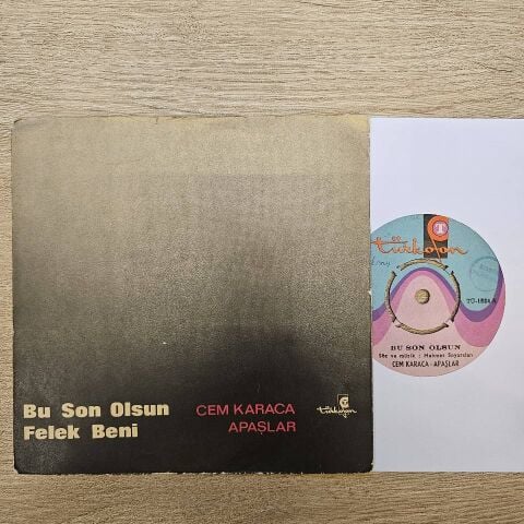 Cem Karaca – Bu Son Olsun / Felek Beni 45LİK PLAK