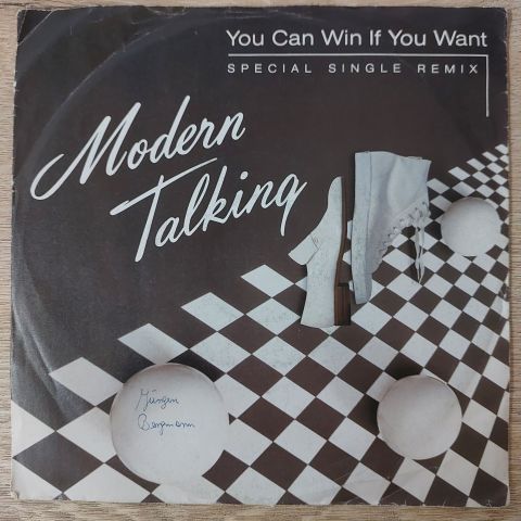Modern Talking – You Can Win If You Want (Special Single Remix) 45LİK PLAK