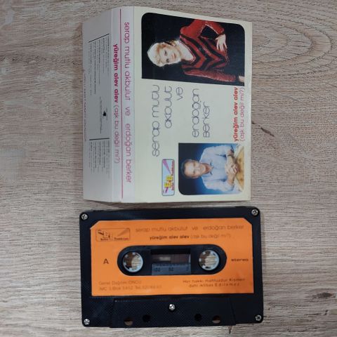 SERAP AKBULUT & ERDOĞAN BERKER - YÜREĞİM ALEV ALEV KASET