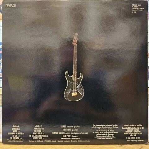 Lou Reed – The Blue Mask LP PLAK