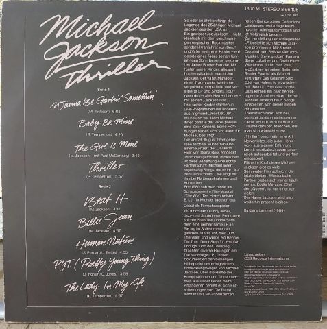 Michael Jackson – Thriller LP PLAK