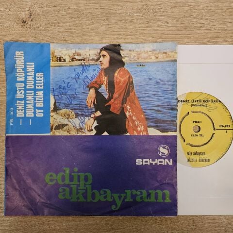 EDİP AKBAYRAM - DENİZ ÜSTÜ KÖPÜRÜR 45LİK PLAK