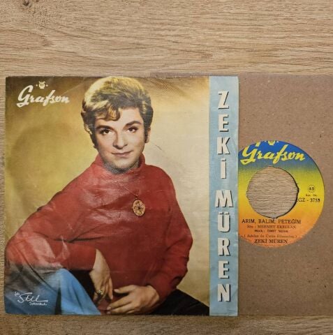 Zeki Müren – Avuçlarımda Hâlâ / Elâ Gözlerini Sevdiğim 45LİK PLAK