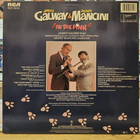 James Galway & Henry Mancini – In The Pink LP PLAK