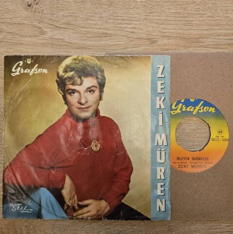 Zeki Müren – İnleyen Nağmeler / Gizli Aşk 45LİK PLAK