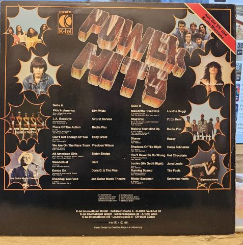 Various – Power Hits (Brandheiß, Die Top-Aktuellen Chartstürmer) LP PLAK