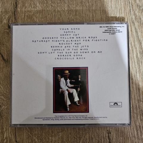 Elton John – Greatest Hits CD