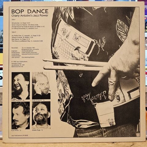 Charly Antolini's Jazz Power – Bop Dance LP PLAK