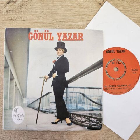GÖNÜL YAZAR - GEL DESEN GELEMEM Kİ 45LİK PLAK