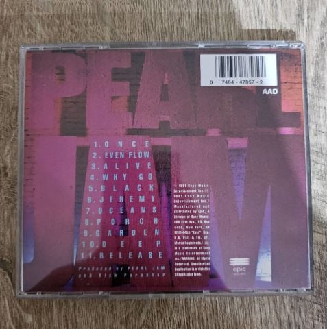 Pearl Jam – Ten CD