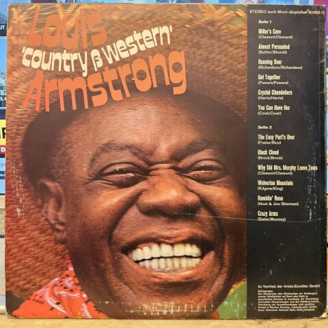 Louis Armstrong – Louis 'Country & Western' Armstrong LP PLAK