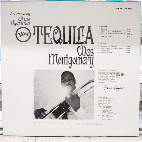 Wes Montgomery – Tequila LP PLAK