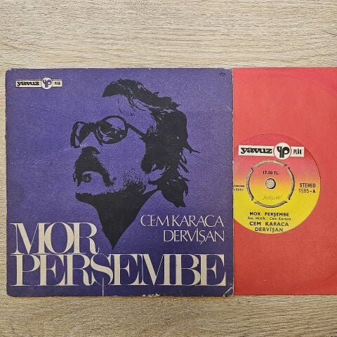 Cem Karaca & Dervişan – Mor Perşembe / Miras Yediye Ağıt 45LİK PLAK
