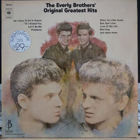 The Everly Brothers* – The Everly Brothers' Original Greatest Hits LP PLAK