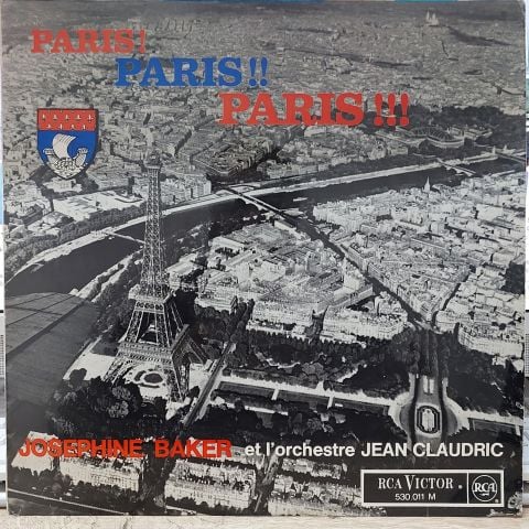 Josephine Baker Et L'Orchestre Jean Claudric* – Paris Paris Paris LP PLAK