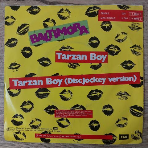 Baltimora – Tarzan Boy 5LİK PLAK