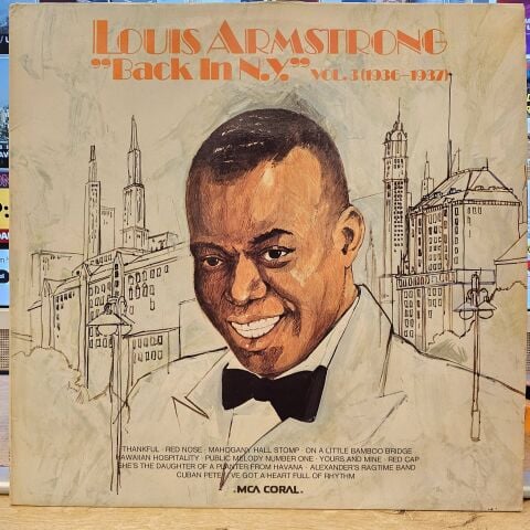 Louis Armstrong – Back In N.Y. Vol.3 (1936-1937) LP PLAK