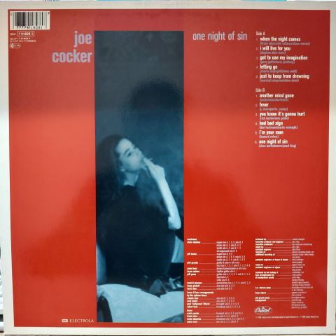 Joe Cocker – One Night Of Sin LP PLAK