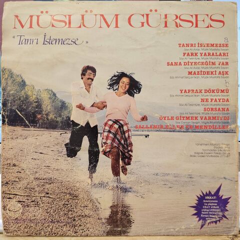 Müslüm Gürses – Tanrı İstemezse LP PLAK