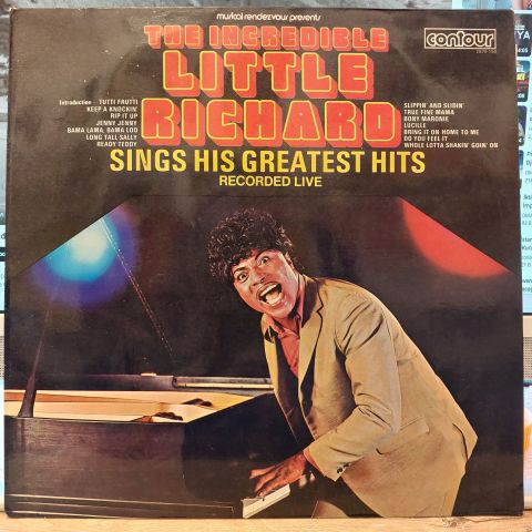 Little Richard – The Incredible Little Richard Sings His Greatest Hits Recorded Live LP PLAK