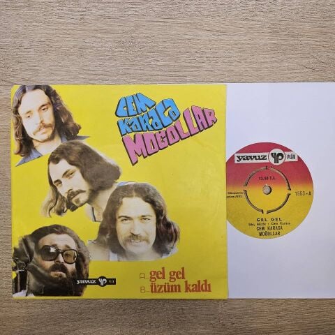 Cem Karaca & Moğollar – Gel Gel / Üzüm Kaldı 45LİK PLAK