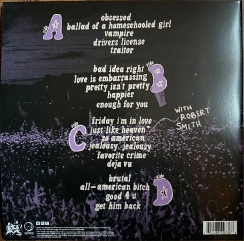 Olivia Rodrigo – Live From Glastonbury (A BBC Recording) LP PLAK