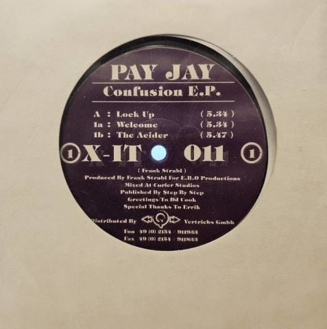 Pay Jay – Confusion E.P. LP PLAK